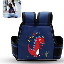 Tony Stark Kids Safety Belt for Two Wheeler with Reflective Strips, Portable Seat Belt Children Motorcycle Harness for Motorcycle Bike, Adjustable Safety Harness for Boys Girls (Fossil Force)-picture-20