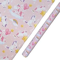 Skywalk Colorful Gift Wrapping Paper Sheets Set of 25 (Size-19.5 x 29.5), Perfect for Wrapping kids Gifts-picture-24