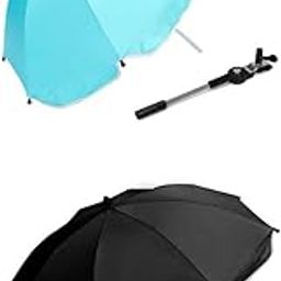CALANDIS™ 2 Lots Baby Stroller Pram Pushchair UV Sun Rain Protector Umbrella | Covers, Canopies & Umbrellas | Stroller Accessories | Strollers & Accessories-image-43