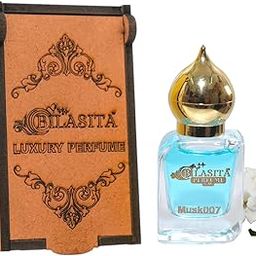 BILASITA Musk007 Attar for Men | Luxury Unisex Fragrance |Long-Lasting Non-Alcoholic Roll-On Premium Attar Fragrance for Men and Women for Ideal Gift 10 Ml Pack-22