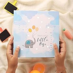 Doodle Baby Journal Set to Record Your Little One's Journey from Birth to Age 5 | Record Baby's Birth Story | Store Memories | Storage for photos and Documents (Little Wonder)-image-12