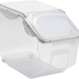 Rice Container Pantry Store Grain Rice Storage for Countertop Cabinet Snacks Small|Home & Garden | Kitchen, Dining & Bar | Kitchen Storage & Organization | Food Storage Containers-image-8