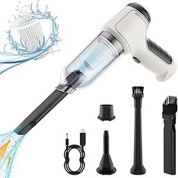 Goldmaxx 3-in-1 Handheld Portable Mini Vacuum Cleaner | 120W Cordless Blower for Car, USB Rechargeable | High-Power Wireless Cleaner | Washable HEPA Filter, Long Battery Life for Travel & Camping-15