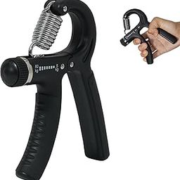 YIXTY Hand Gripper for Home & Gym Workout Hand Exercise Equipment Hand Grip Strengthener for Men & Women Power Gripper 5-60Kg (Black(5-60kg))-27