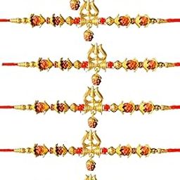 Multicolor Combo Rakhi Set for Brother, Designer Rakhis with Roli Chawal Pack and Best Bro- Rakhi for Brother, Bhaiya, Bhai | Traditional Festival Bracelet-image-22