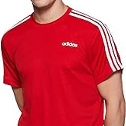adidas Men Polyester Striped Fitted T-Shirt-picture-7