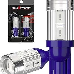Allextreme EXT10B4 Universal T10 LED Parking Light 8 SMD Super Bright Interior Pilot License Plate Dome Indicator Lamp Bulb for Car Bike and Motorcycle (4W, Blue, 2 PCS)-28