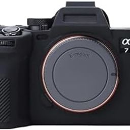 Silicone Camera Case Compatible with Sony A7IV, A74, A7M4 (Black)-31