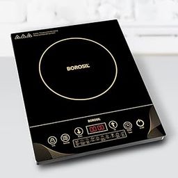 Borosil Smartkook-TC14 Electric Induction Cooktop, Glass Surface, Energy Saving, Flame-free Cooking, Black, 2000W-image-5