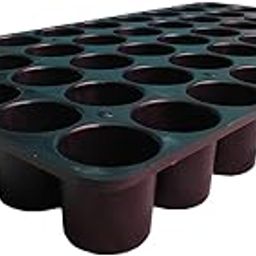 Subam Agros 45 Cavity Seedling Cups Set of 2 Strong Heavy Duty Trays for Germination, Deep Cell Seed Starting, Nursery Plants-picture-11