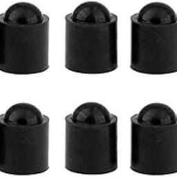 LOOM TREE® 10Pcs Rubber Pool Cue Tip Head Protector Cover for Billiard Snooker Black | Indoor Games | Billiards | Accessories & | Cue Tips-picture-24