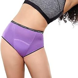 MaxAbsorb Teen Period Panty | Washable & Reusable | 4 Layers of Absorbent Bamboo & Cotton for Rash Free Comfort | 8 Hours Protection | Full Coverage | All Day Comfort Period Underwear-image-26