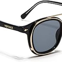 Wayfarer Sunglasses for Men & Women (Black Lens | Black Frame - MG7105)-image-43