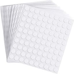 THECLOUDMALL®Transparent Double-Sided Tape Stickers Round Acrylic No Traces Adhesive Sticker Creative Super Sticky Waterproof Small Stickers (5)-12