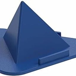 Infro Tech Universal Portable Three-Sided Triangle Desktop Stand Mobile Phone Pyramid Shape Holder Desktop Stand (Multi Color) Set of 4-image-84