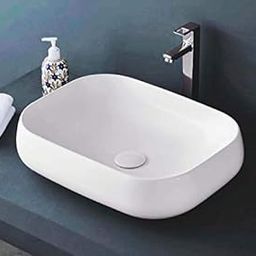 senisto IVOC Latest Ceramic Countertop Tabletop Bathroom Wash Basin (23 x 17 x 6 INCH) BRONZE 2027-image-19