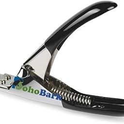 BohoBark Cat & Dog Professional Nail Clippers with Filer (Nail Cutter - Small, Medium, Large) Pet Nail Clipper Suitable for All Animals with Safety Lock and Protective (Black)-image-28