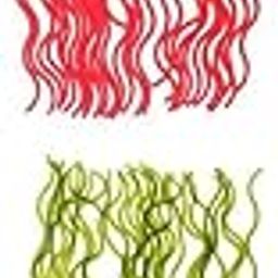 MERISHOPP 2 Bunch Fly Tying Worm bodytype Material Squirmy Wormy Bodies 120 Legs Green Red| Sports Equipment | Fitness Accessories | Workout Gear-image-62