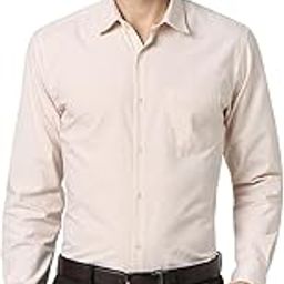 Men's Slim Fit Full Sleeve Pin-Striped Formal Shirt | Cotton-Rich | Wonder Fabric | Pin Point Oxford-image-6