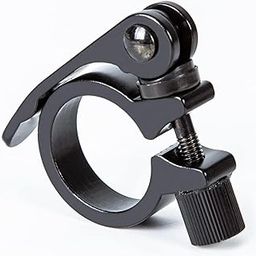 LORWADIYA Bicycle Seat Clamp Bike Saddle Quick Release Alloy, Seatpost Clip Rustproof for All Cycle-image-8