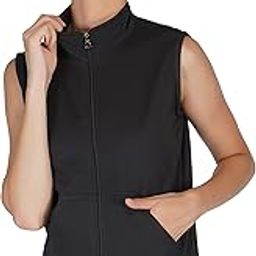 Women's Half Sleeves Cotton Fleece Premium Jacket-image-23