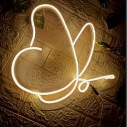 SG PRINT BUTTERFLY LED NEON SIGN 18X18 WHITE-picture-12