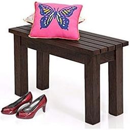 WOODTREND Solid Wood Dining 2 Seater Bench for Living Room | Wooden Bench | Sheesham Wood Furniture | Balcony Garden and Outdoor |Walnut Finish-image-24
