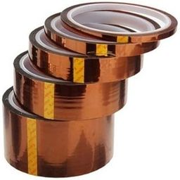 Global Statclean Systems New Kapton Polyimide Heat High Temperature Resistant Adhesive Gold Tape 12 mm, 33 Meter Pack of Two pcs-image-54
