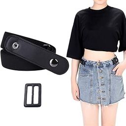 Adjustable Belt for Women Jeans,Buckle-Free Invisible Elastic Waist Belt,No Buckle Belt for Women/Men-image-12