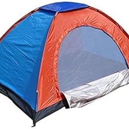 shopper 52.com Anti Ultraviolet Outdoor Camping Portable Foldable for Picnic/Hiking/Trekking Dome Travelling Water Resistant Tent 4 Person-image-1