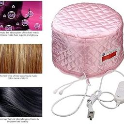 Kelveen Hair Care Thermal Head Spa Cap Treatment with Beauty Steamer Nourishing Heating-image-32