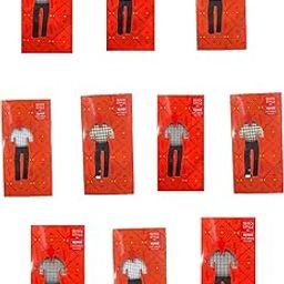 Trouser Shirt Fabric Combo Box (Multicolour, Unstitched, All Weather Fabric) (MULTICOLOUR, PACK OF 10)-image-91