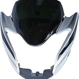 NIKAVI N543B Head Light Mask Compatible Compatible for Hero Passion X-PRO 2018 (T-2) Bk-Grey-image-23