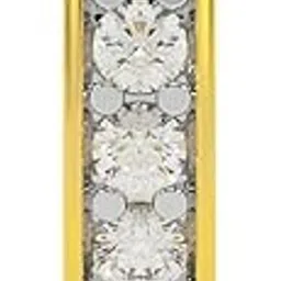whp jewellers 18KT BIS Hallmarked Yellow Gold Mens Earring for Women | Great For Gifting- GER113430-picture-49