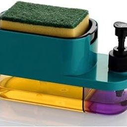 3-in-1 Soap Dispenser for Kitchen Sink & Bathroom – Refillable ABS Pump Bottle for Dish Soap, Hand Wash & Shampoo | Leak-Proof, Easy Press, Wall Mount or Countertop Use-11