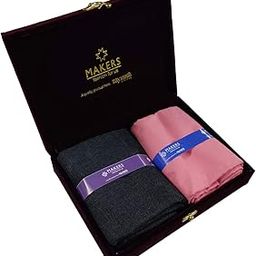Fabrics Makers Men's Unstitched Poly Cotton Printed Shirt and Trouser Fabric Set - Gift Pack (Multicolour_Free Size)-image-72