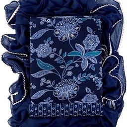 Women's Chanderi Stitched Printed Salwar Suit Dress Material-13