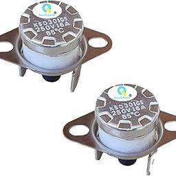 QemiQ Retail®-KSD-301GS 16A 85 Degree Thermostat Temperature Switch for-Coffee Maker, Water Heater, Electric cookers, Microwave ovens,dryers, Microwave ovens, Electric Kettles, etc.-picture-30