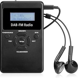 Portable Digital DAB FM RDS Radio with Earphone-picture-10