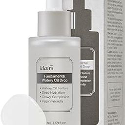 Dearklairs Klairs Fundamental Watery Oil Drop, 1.69 Fl Oz, Water-Based Serum With The Rich Hydration Of A Facial Oil-image-2