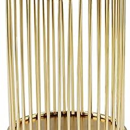 Pen Stand Pencil Holder Decorative Metal Wire Pen Stand Organizer for Office Desk, Kids Study Table - Makeup Brush Holder Accessory, Toothbrush Holder (Gold)-image-16
