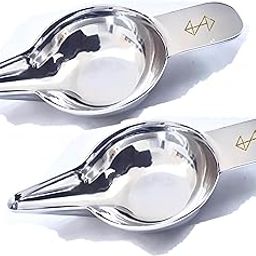 Steelish Stainless Steel Baby Feeder Spoon | Baby Feeding Spoon | Bondla Feeder | Paladai Set for New Borns Pack of 2 | 10ML Each | SS 304 | 8.5 cms-3