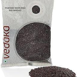 Amazon Brand - Vedaka Mustard (Rai) Whole, Big 200 g-10