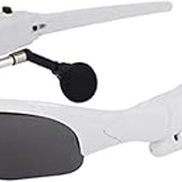 Fashion Headphones Sunglasses Built in Mic Stereo Headset Audio Sunglasses White-picture-12