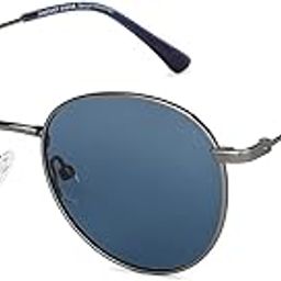 By Lenskart|Full Rim Round Branded Latest And Stylish Sunglasses|Polarized And 100% Uv Protected|For Men & Women|Small|Vc S13137, Grey-image-53