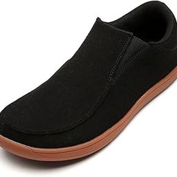 Men's Wide Minimalist Barefoot Sneakers Slip on Walking Shoes Zero Drop Sole Lightweight Comfortable-image-13