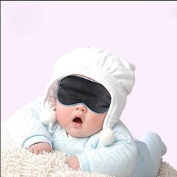 CALANDIS™ Baby Eye Shade Mask Travel Sleeping Cover Dark Blue 0-12M | Sleep Masks | Sleeping Aids | Health Care-image-17