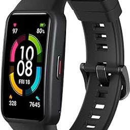 Silicone Strap Smart Watch Band Replacement Bracelet Strap Adjustable Wristband Belt for Women Men Replacement for Band 6_1-4