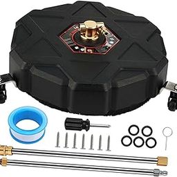 ATORSE 13" Pressure Washer Surface Cleaner Power Washer Accessory for Deck Concrete|Home & Garden|Yard, Garden & Outdoor Living|Outdoor Power Equipment|Pressure Washers-image-37