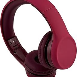 YUSONIC Kids Headphones with Cord, Toddler Headphones with Sharing Function, 85dB/93dB Safe Volume Limit, for toddler Children baby Boys Girls On-line Study, School, Travel use (red red)-29